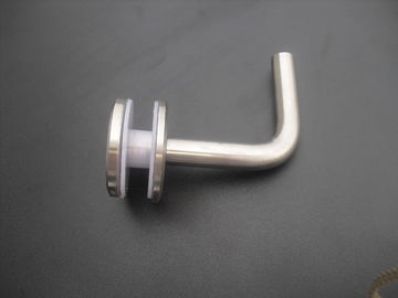 Handrail bracket glass to rail connector RS311, material stainless steel 304, finishing satin mirror