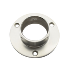 Stainless steel 304 post base in 2" for rail satin finishing 50.8mm, mirror available