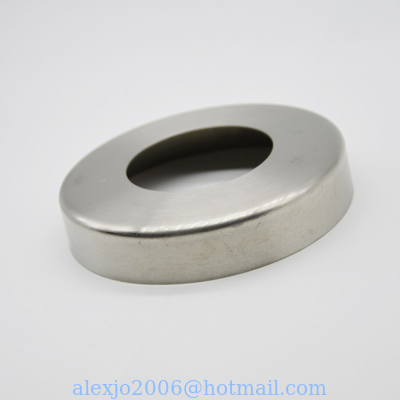 Stainless steel 304 decorative cover RS0121 for post base satin or mirror finishing, 50.8mm, thickness 0.4mm