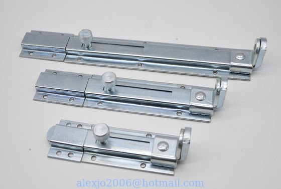 Steel Door bolts/latch DL601, Size: 100MM,130MM, 150MM, 180MM, 225MM, 250MM, Galvanized bolt lock for door