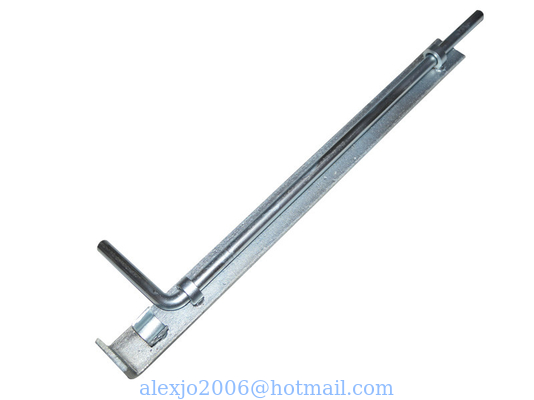 Long Galvanized Door latch DL609, lock for door Size: 18" and 24"