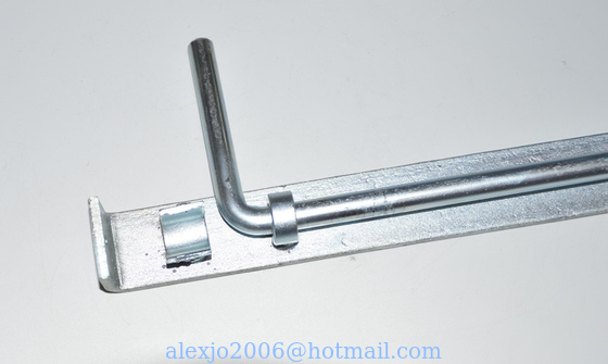 Long Galvanized Door latch DL609, lock for door Size: 18" and 24"