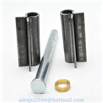 Welding hinge H26502 hinge leaf ringent, with washer or bearing,material:iron, finishing:self color or zinc plating