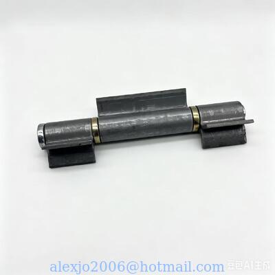 Welding hinge H26503X hinge leaf ringent, with washer or bearing,material:iron, finishing:self color or zinc plating