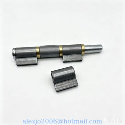 Welding hinge H26504, four pc leaves, with washer or bearing,material:iron, finishing:self color or zinc plating