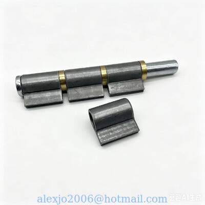 Welding hinge H26504, four pc leaves, with washer or bearing,material:iron, finishing:self color or zinc plating