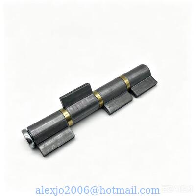 Welding hinge H26504, four pc leaves, with washer or bearing,material:iron, finishing:self color or zinc plating