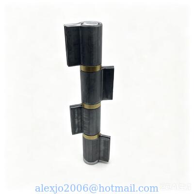 Heavy duty Welding hinge H26504, four pc leaves, with washer or bearing,material:iron, finishing:self color or zinc plating