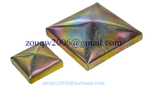 Steel cover CV602, square, galvanized