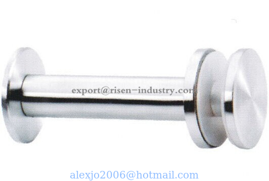 Handrail bracket glass to wall/rail connector RS333 , material stainless steel, finishing satin