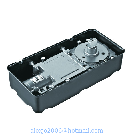 Floor Hinge T-98, color:black or blue, casting iron,  weight capacity 130kgs,