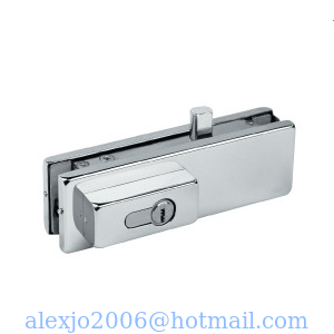 Glass Patch Fitting A-051, Material aluminium, steel, stainless steel, finishing satin, mirror