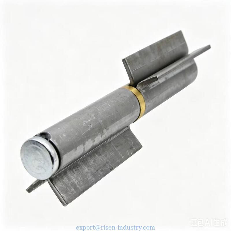 Welding hinge H26502X hinge leaf ringent, with washer or bearing,material:iron, finishing:self color or zinc plating