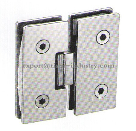 Bathroom glass clamp RS1820, 80# Square 180 degree